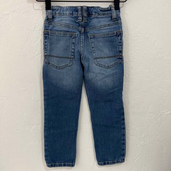 Cat & Jack Distressed Skinny Jeans Medium Wash Size 5 - Picture 4 of 5